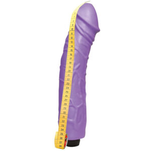 You2Toys Queeny Love Giant Lover Vibrerende Dildo 33 cm - Lilla