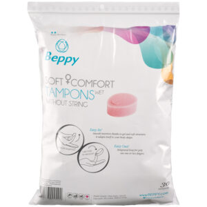 Beppy Soft + Comfort Tampons Wet 30 pcs - Rosa