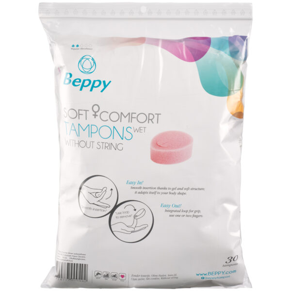 Beppy Soft + Comfort Tampons Wet 30 pcs - Rosa