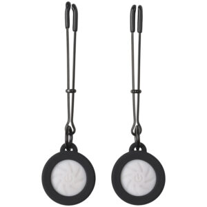 Charmed Light Up Round Tweezer Brystklemmer - Sort