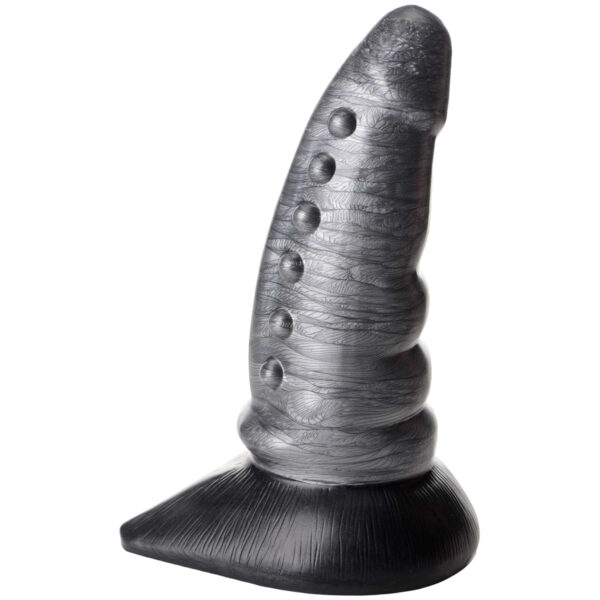 Creature Cocks Beastly Silikone Dildo 21 cm - Sølv