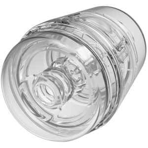 Doc Johnson Main Squeeze Pop-Off Optix Masturbator Clear - Klar
