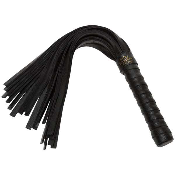 Fifty Shades of Grey Bound to You Flogger 29 cm - Sort