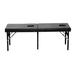 Master Series Extreme Bondage Massage Bord - Sort