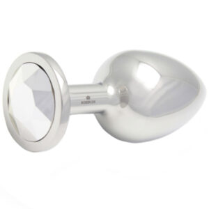 Rosebuds Swarovski Cristal Plug Large - Sølv