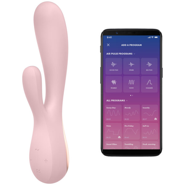 Satisfyer Mono Flex Rabbit Vibrator - Rosa