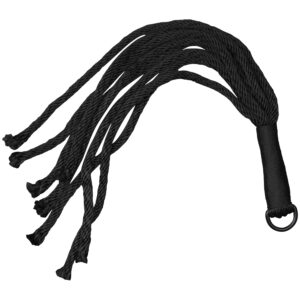 Sex & Mischief Shadow Flogger med Reb 50,5 cm - Sort