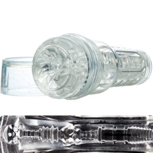 Fleshlight GO Torque Ice Gennemsigtig Masturbator - Klar