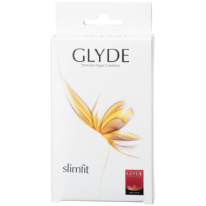 Glyde Slimfit Veganske Kondomer 10 stk - Klar