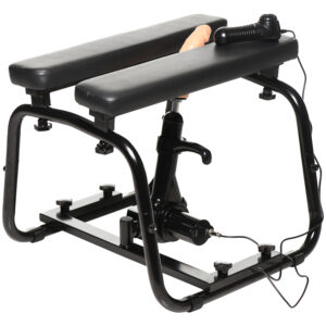 LoveBotz Banging Bench Deluxe med Sexmaskine - Sort
