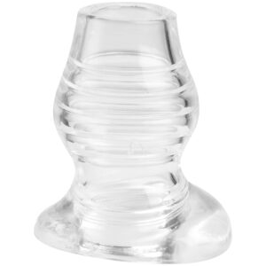 Master Series Full Access Tunnel Butt Plug - Klar
