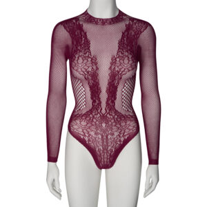Nortie Clover Bundløs Bordeaux Bodystocking - Bordeaux