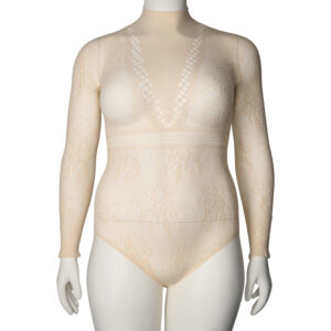 Nortie Dawn Warm Sand Bodystocking Plus Size - Nude