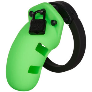 Ouch! Glow in the Dark Kyskhedsbælte 9 cm - Grøn