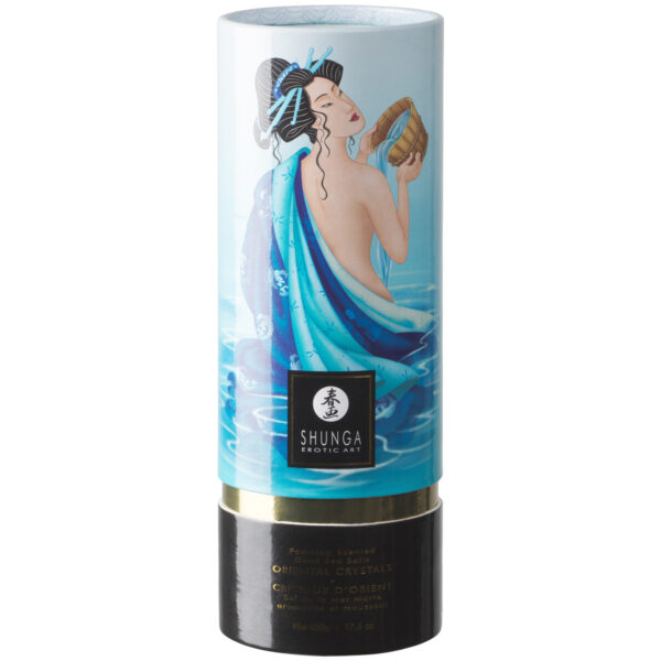 Shunga Oriental Crystals Scented Dead Sea Salts - Blå