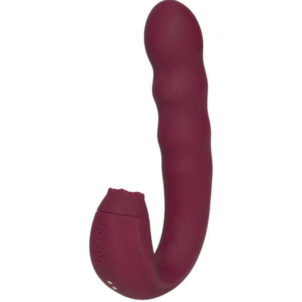 Sinful Lick and Spin G-punkts Stimulator - Bordeaux