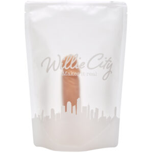 Willie City Luxe Realistisk Silikone Dildo med Sugekop 15 cm - Nude