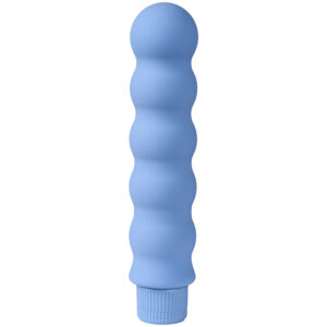 baseks Beaded Dildo Vibrator - Blå