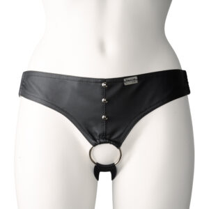 MaleBasics DNGEON Jockstrap med Penisring - Sort