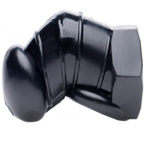 Master Series Detained Black Restrictive Kyskhedsbælte - Sort