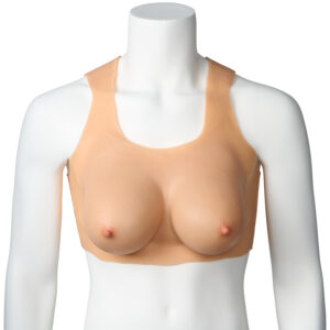 Master Series Perky Pair D-Skål Silikone Bryster - Nude