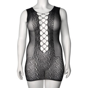Nortie Siggy Minikjole Plus Size - Sort