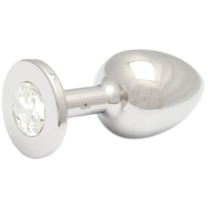 Rosebuds Swarovski Cristal Plug XXLarge - Sølv