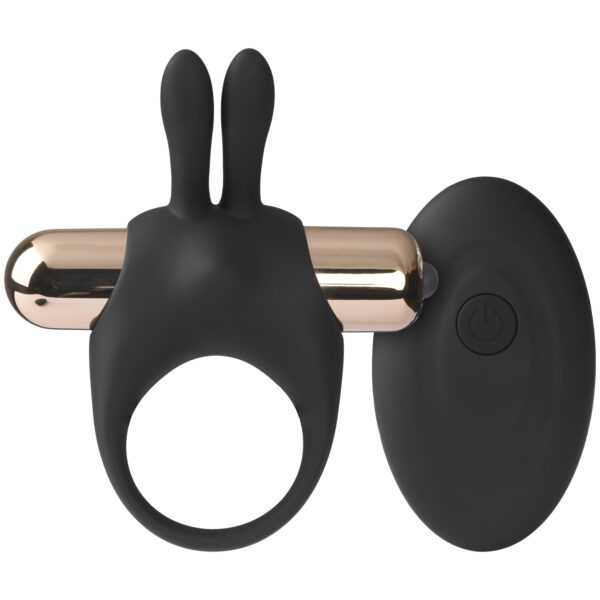 Sinful Gold Power Fjernbetjent Bullet med Rabbit Penisring Sleeve - Flere farver