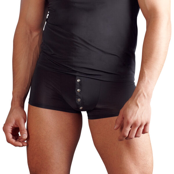 Svenjoyment Boxershorts med Knapper - Sort - L