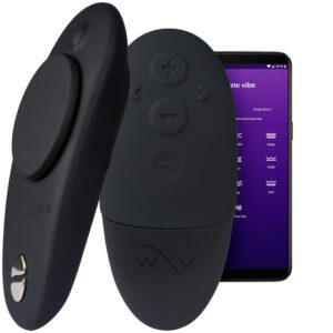 We-Vibe Moxie+ Fjernbetjent Trusse Vibrator - Sort