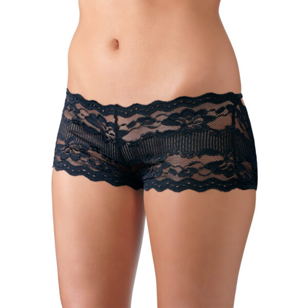Cottelli Cage Back Bundløs Trusse - Sort - S