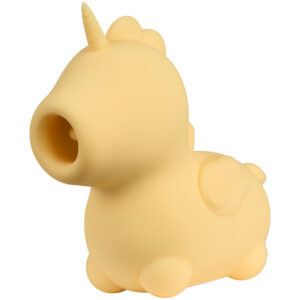Creative Conceptions Unihorn Bean Blossom Enhjørning Tunge Vibrator - Gul