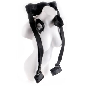 Fetish Fantasy Series Fetish Fantasy Bondage Sele med Manchetter - Sort