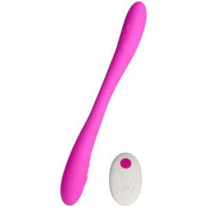 Inmi Double Team Fjernbetjent Dobbelt Dildo - Lilla