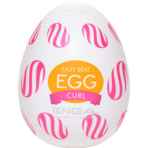 TENGA Egg Curl Masturbator - Hvid