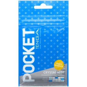 TENGA Pocket Crystal Mist Masturbator - Hvid