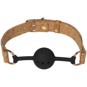 Vegan Fetish Kork Gag - Nude