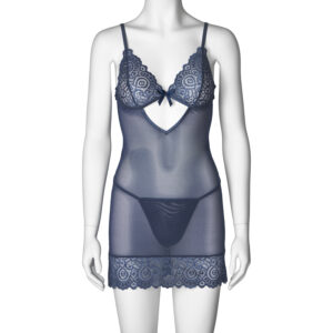 Nortie Morning Glory Chemise Night Blue - L/XL