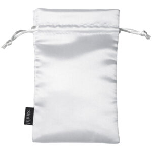 Sinful Hvid Satin Opbevaringspose Small - Hvid