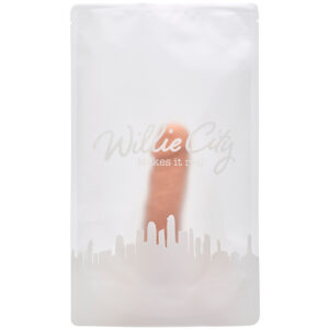 Willie City Luxe Super Realistisk Silikone Dildo 20 cm - Nude