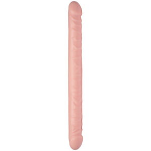 Willie City Realistisk 2-Way Dobbelt Dildo 43 cm - Nude