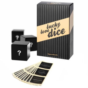 Bijoux Indiscrets Bonbons Lucky Love Dice Terninge Spil - Sort