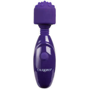 CalExotics Tiny Teasers Opladelig Nubby Vibrator - Lilla