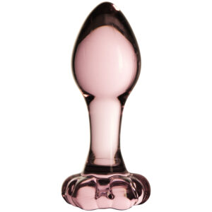 Icicles No 48 Glas Butt Plug - Rosa