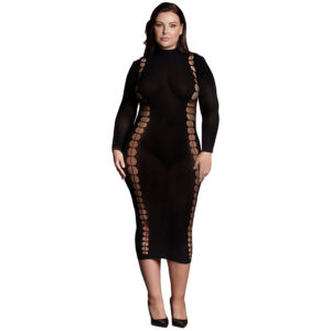 Le Désir Shade Carme XI Kjole Plus Size - Sort