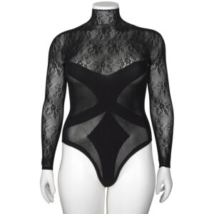 Nortie Blossom Esme Bodystocking Plus Size - Sort