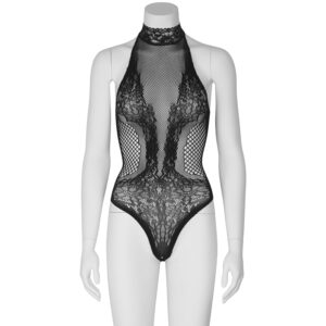 Nortie Fryd Bundløs Bodystocking - Sort - One Size