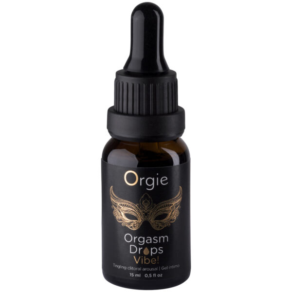 Orgie Orgasm Drops Vibe! Intimgel 15 ml - Sort