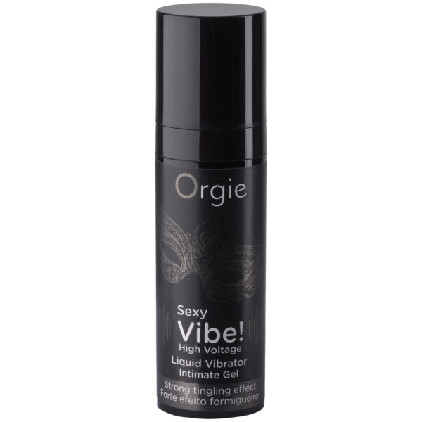 Orgie Sexy Vibe! High Voltage Liquid Vibrator Intimgel 15 ml - Sort