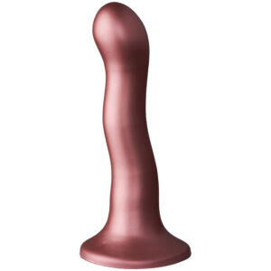 Ouch! Ultra Blød Kurvet Silikone G-punkt Dildo 17 cm - Rosa